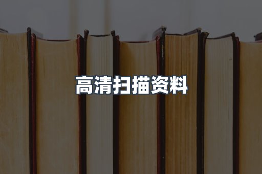 外文电子书系列
